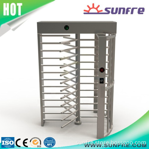 RFID access control security full height turnstile gate
